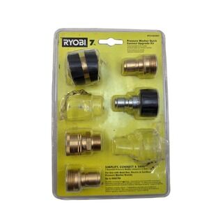 Ryobi RY31QCK01 7 Piece Pressure Washer Quick Connect Upgrade‎ Kit 4000 PSI O9